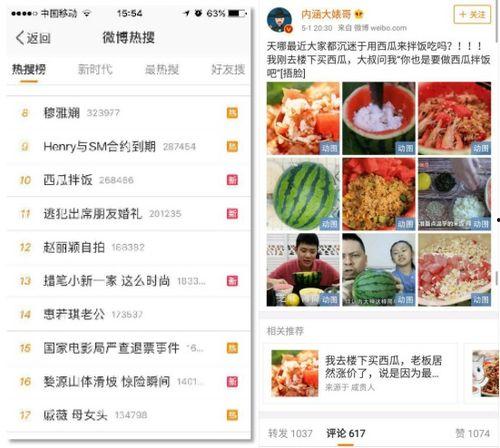 吃瓜网红视频微信,微信视频中的热门话题与幕后故事  第2张